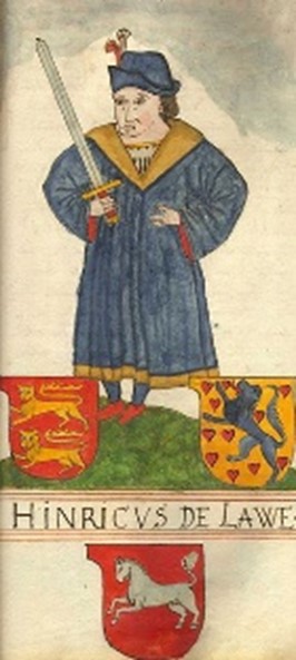 Darstellung von Heinrich dem Löwen aus dem Jahr 1514 (Bild ist gemeinfrei)