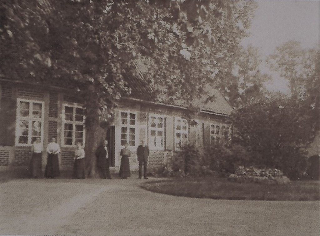 Historisches Foto, Pfarrhaus