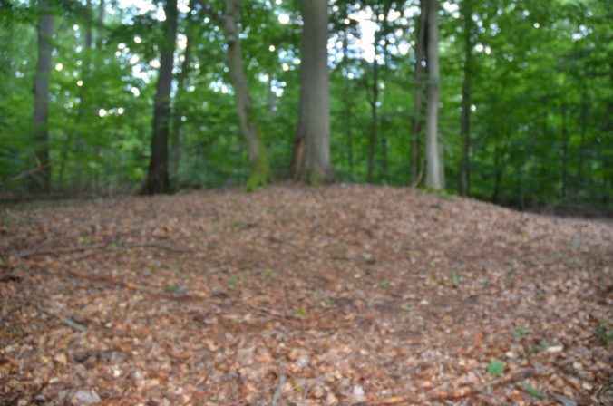 Hügelgrab 2c, andere Sichtachse