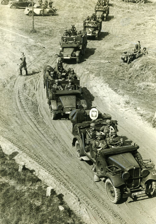 Deutsches Schützenregiment in Polen, 4. September 1939