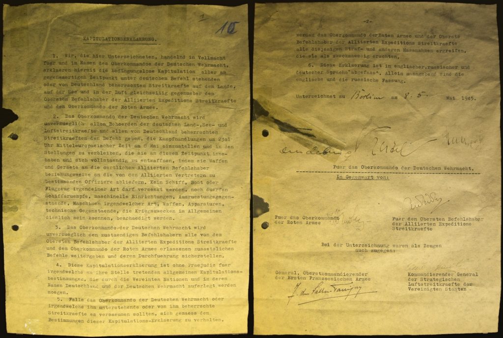 Kapitulationsurkunde