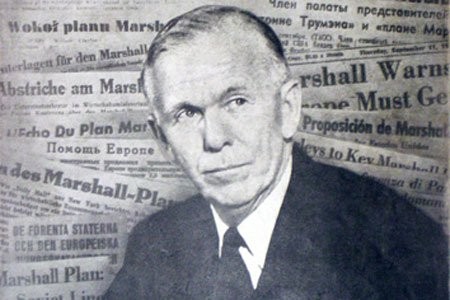 US-Außenminister Marshall (© Deutsches Historisches Museum)