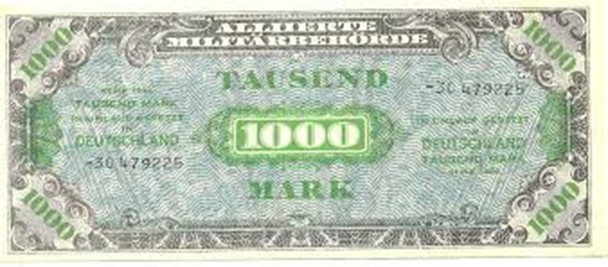 Besatzungsgeld 1000 Mark