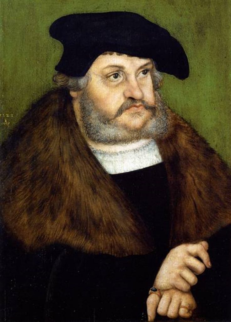 Wikipedia, Ernst der Bekenner, nach einem Gemälde von (Werkstatt Lucas Cranachs des Älteren)