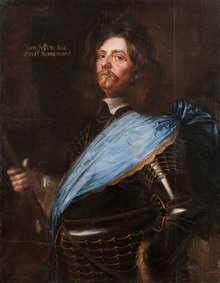 Hans Christoph von Königsmarck 1651, von Matthäus Merian dem Jüngeren.