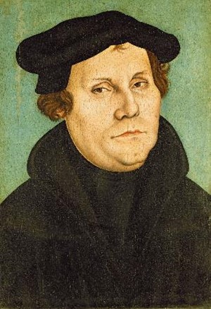Martin Luther (Lucas Cranach des Älteren/ gemeinfrei)