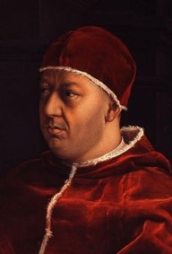 Papst Leo X. (Raffael / gemeinfrei)