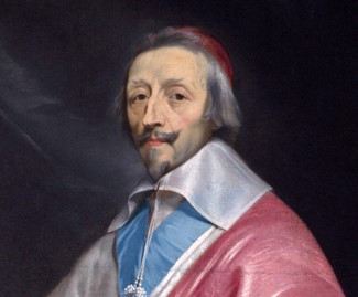 Kardinal Richelieu (gemalt von Philippe de Champaigne, um 1633, National Gallery London)