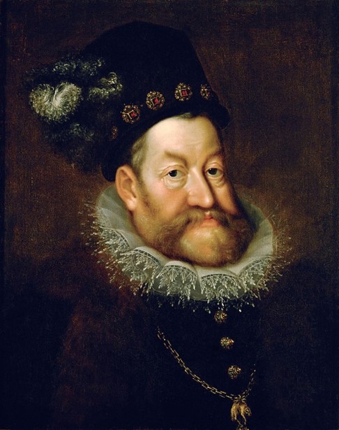 Portrait, Kaiser Rudolf II. Hans von Aachen, Kunsthistorisches Museum.