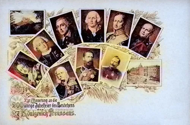 Postkarte, 200 Jahre Königreich Preußen, von privat