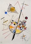 Wassily Kandinski „Zarte Spannung (Delicate Tension)“, 1922 und 1923, Aquarell