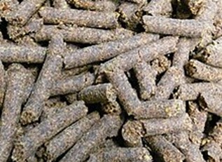 Leinsamen Presskuchen bzw. Pellets werden als Viehfutter genutzt.