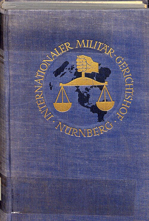 Deutsche Fassung, Band 1 1947, mit Anklageschrift, Urteil und Strafausspruch Dokumentenband 42, 1949