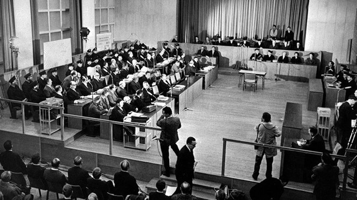 1963 begann der Prozess gegen das ehemalige Personal des Konzentrationslagers Auschwitz.