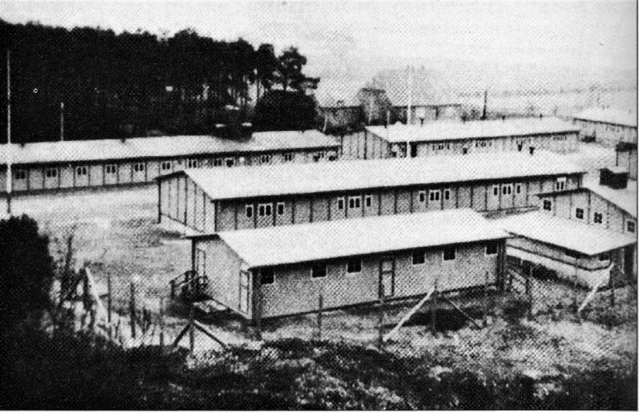 Das Barackenlager des Lagers „A“, Foto, Dokumentenhaus Neuengamme