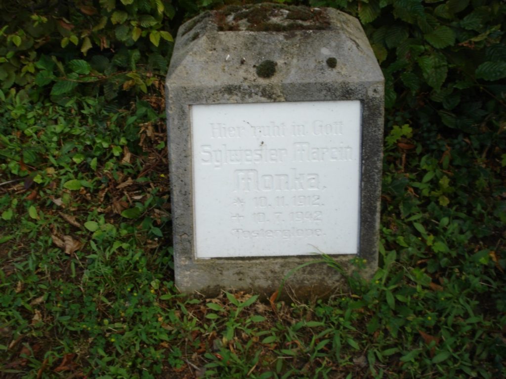 © Hans-Joachim Wenk, Einzelgrabstein, Sylvester Marein Monka