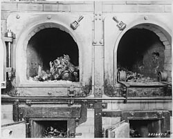 Verbrennungsöfen, Buchenwald, 16. April 1945